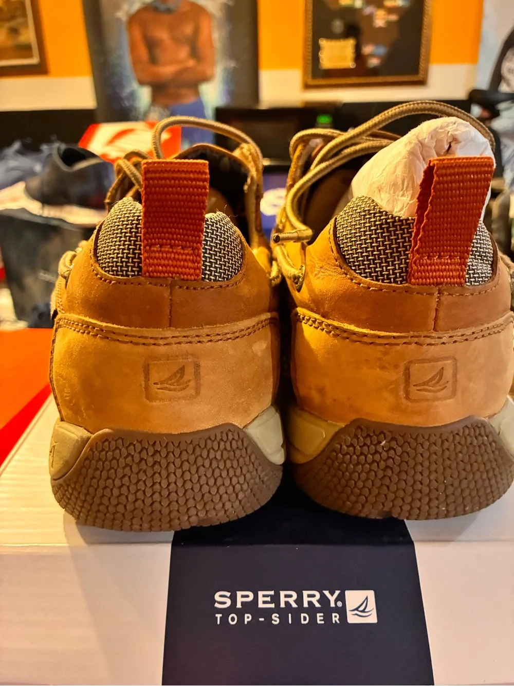 Sperry Men’s Boat Shoe in Tan